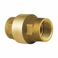 Bonomi North America 1-1/2in LEAD FREE HIGH FLOW RATE IN-LINE SPRING LOADED CHECK VALVE 100012LF-1-1/2